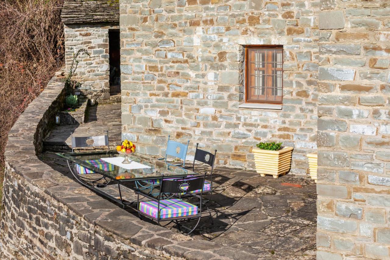 Heaven'S View Mansion - Zagori Stone Built Gem Villa Kipoi Exterior photo